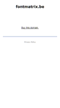 Mobile Screenshot of fontmatrix.be